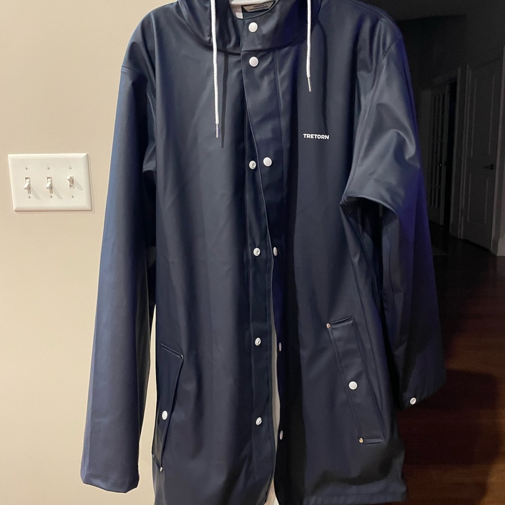 Tretorn Navy Rain Jacket